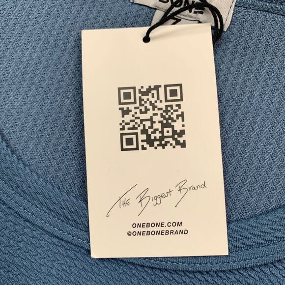 One Bone Shirt Mens 7 Big Tall Cadet Long Sleeve Crew Neck Stretch Moisture Wick - Picture 5 of 10